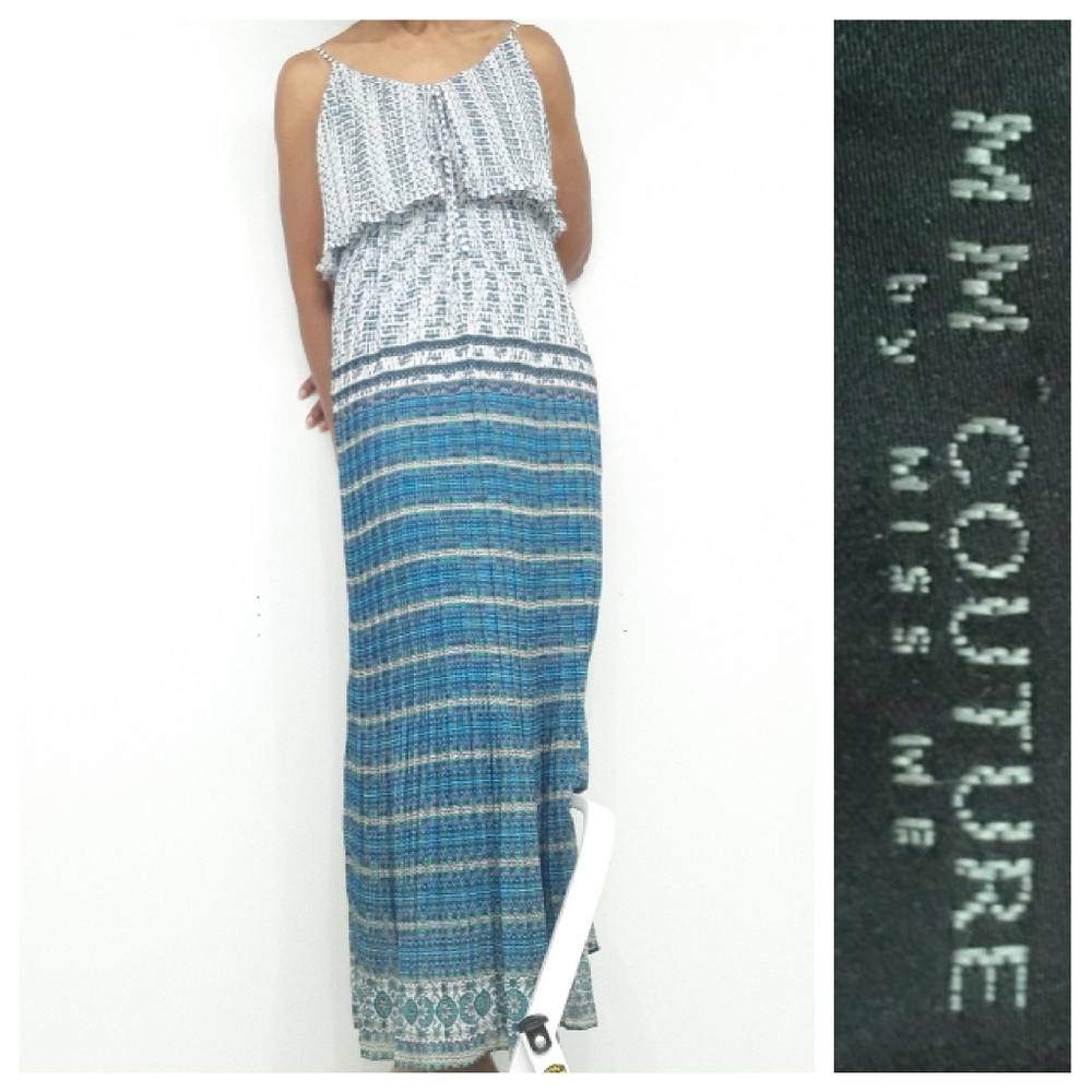 NWOT - Boho Chic MM Couture Miss Me Maxi Dress
